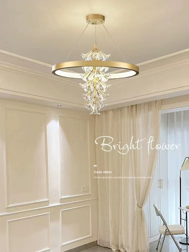 Italian Light Luxury Garland Chandelier